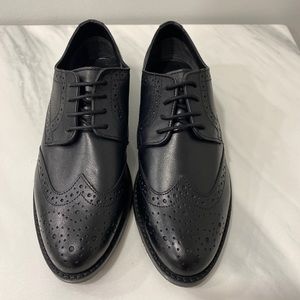 ASOS Mojito Leather Brogues Black Dress Shoes sz 7